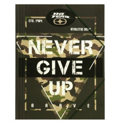 BMU 347-83510 ντοσιε λάστιχο Α4 No fear Never give up