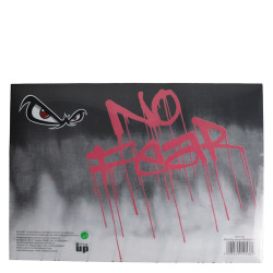 BMU 348-01580 φάκελος κουμπί No fear Be brave A4
