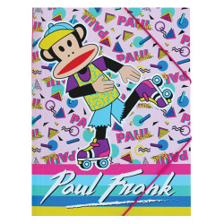 BMU 346-74510 ντοσιέ με λάστιχο Α4 Paul Fank retro