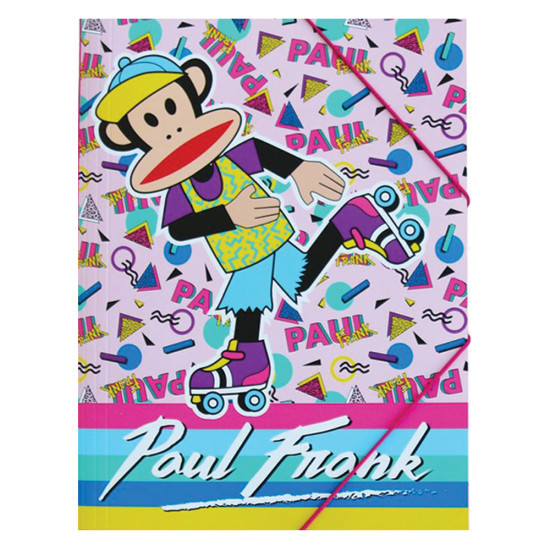 BMU 346-74510 ντοσιέ με λάστιχο Α4 Paul Fank retro
