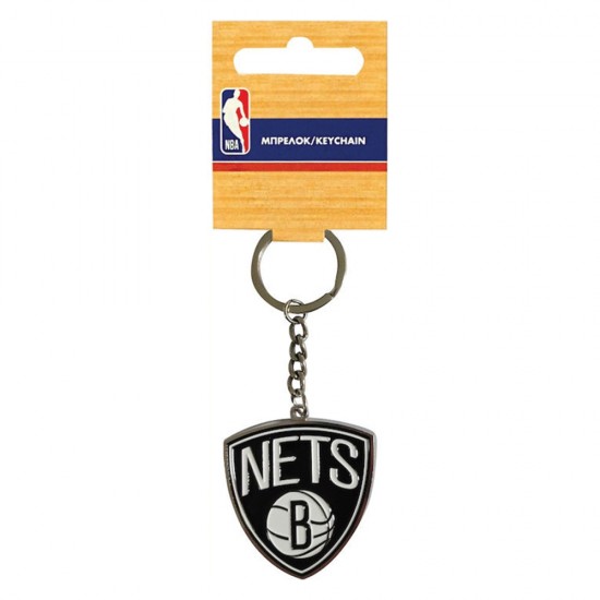 BMU 558-51520 μπρελοκ μεταλλικό NBA Nets