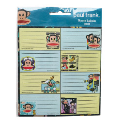 BMU 775-28246 ετικέτες τετραδίων Paul Frank 4τμχ