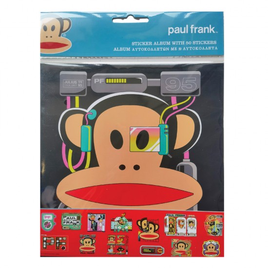 BMU 775-28291 sticker album κενό Paul Frank