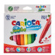 Carioca jumbo maxi nib 40569  μαρκαδόροι χοντροί 12 τμχ