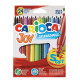 Carioca super joy 40615  μαρκαδόροι λεπτοί 24 τμχ