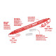 Carioca birello double nib 41521  μαρκαδόροι με 2 μύτες 24 τμχ