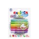 Carioca fluo glitter glue 6x10.5ml