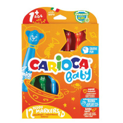Carioca Baby 42816 μαρκαδόροι 12χρ 1+ ετών