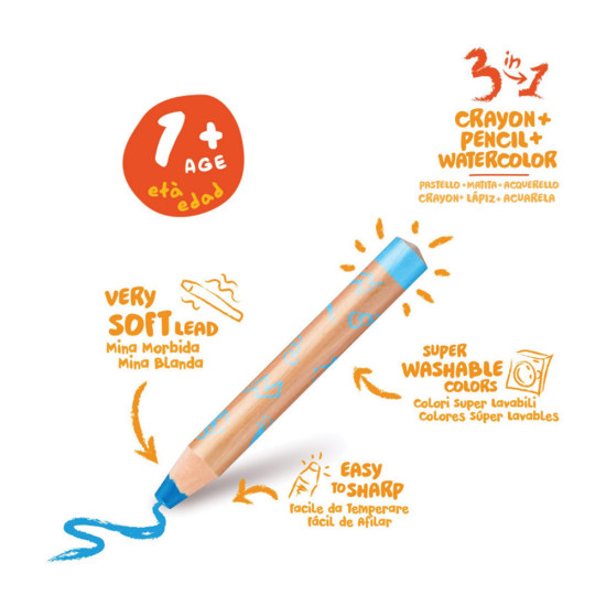 Carioca Βaby 42818 ξυλομπογιές 10χρ