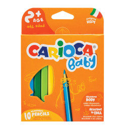 Carioca Baby 42819 ξυλομπογιές 10τμχ
