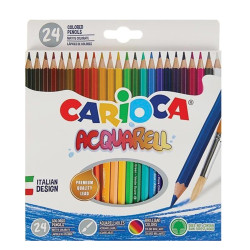 Carioca 42858 ξυλομπογιές  ακουαρέλλας 24τμχ