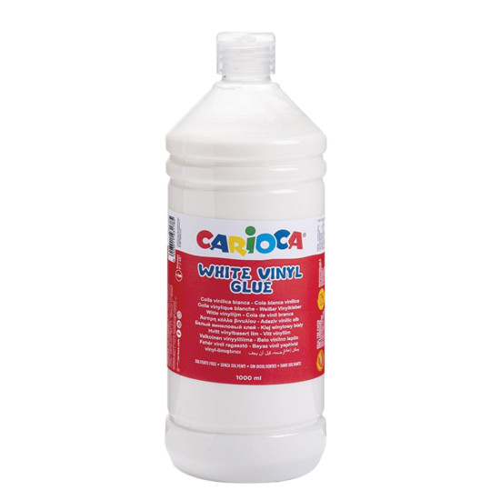 Carioca 43178 κόλλα βινυλική λευκή 1000ml