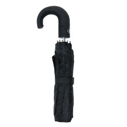 Chanos 0102 ομπρέλα με μπαστούνι σπαστό 55cm μαύρο