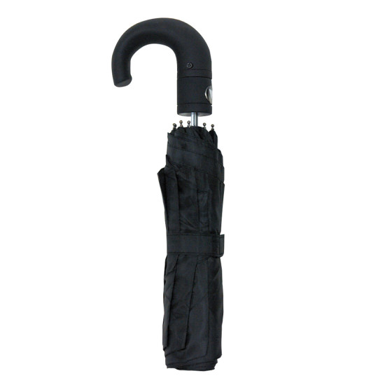 Chanos 0102 ομπρέλα με μπαστούνι σπαστό 55cm μαύρο