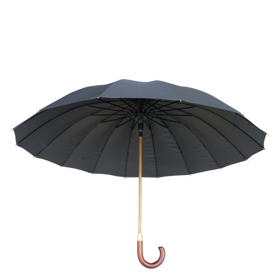 Chanos 0156 ομπρέλα με μπαστούνι 60cm μαύρο