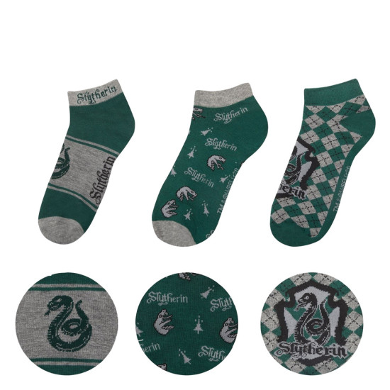 Cinereplicas Harry Potter 60271 σετ κάλτσες Νο35-45 3τμχ Slytherin