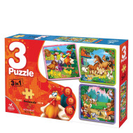 Deico 63724 puzzle 3 σε 1 6-9-16τμχ