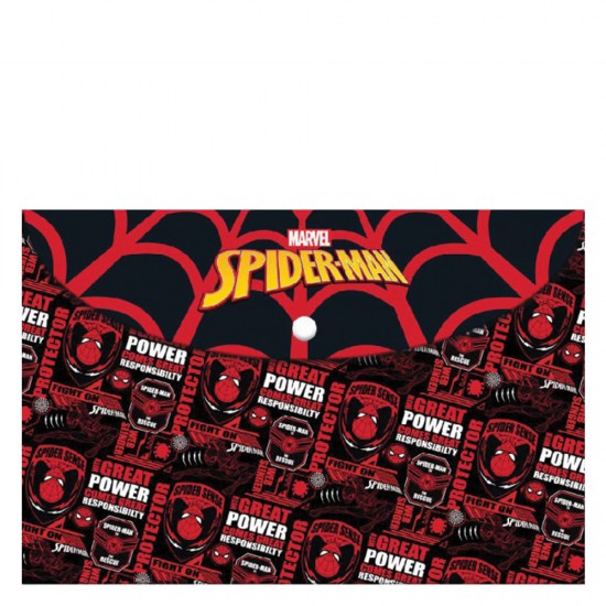 Διακάκης 508003 φάκελος με κουμπί Α4 Spiderman