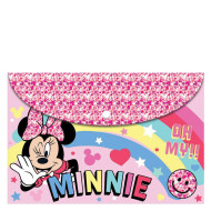 Διακάκης 563046 φάκελος με κουμπί Α4 Minnie Mouse