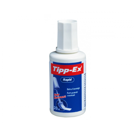 Tipp-ex Rapid διορθωτικό υγρό 20ml με σφουγγάρι