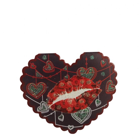 Δωρόσημο 11954-10 κάρτα ευχών ερωτευμένων 6Χ7cm Κόκκινα χείλη