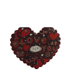 Δωρόσημο 11954-5 κάρτα ευχών ερωτευμένων 6Χ7cm I Love you,sex,kiss