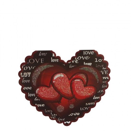 Δωρόσημο 11954-7 κάρτα ευχών ερωτευμένων 6Χ7cm Love Καρδιές μπαλόνια