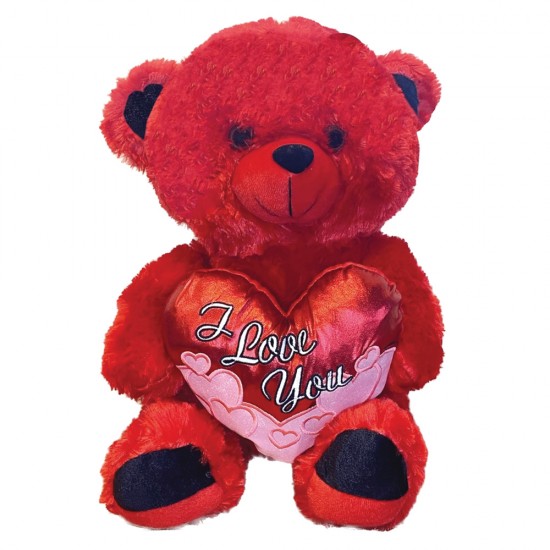 Δωρόσημο 13045 λούτρινο αρκουδάκι 50cm κόκκινο I Love You