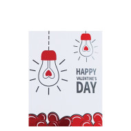 Δωρόσημο 13102-9 κάρτα ευχών ερωτευμένων 6,5Χ8,5cm Happy Valentine's day