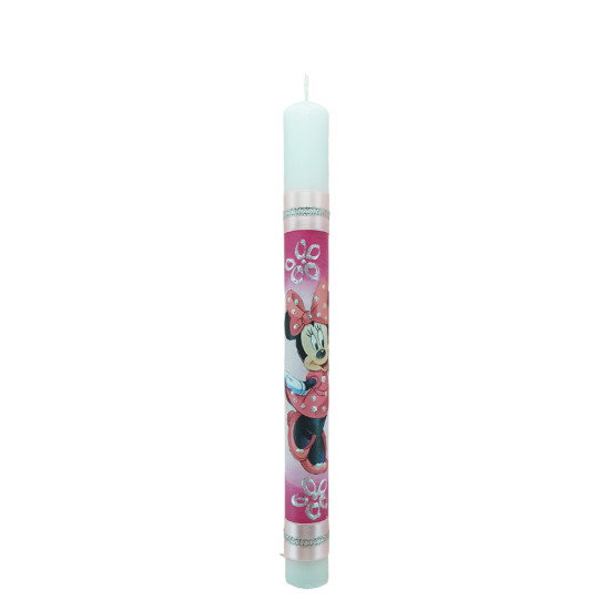 Dreamlight 23-388 λαμπάδα Minnie Mouse με ξύλινο κουτί