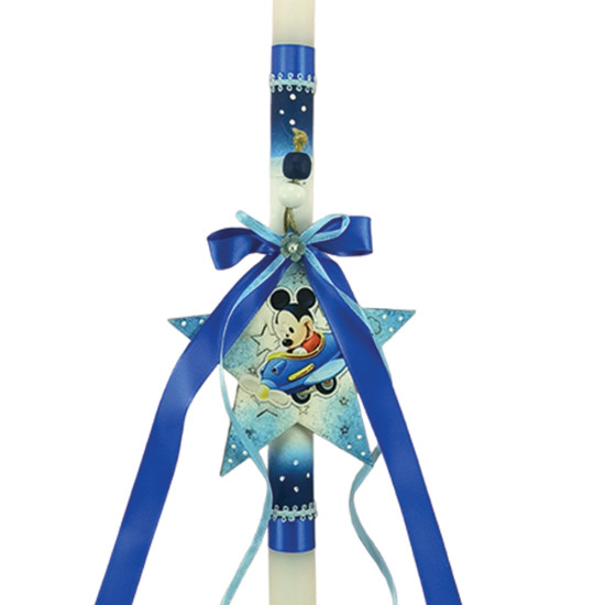 Dreamlight 23-990 λαμπάδα Mickey Mouse αστέρι ξύλινο
