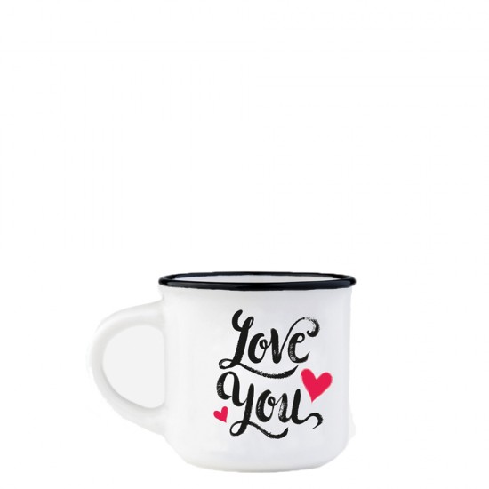 Legami Espresso for two MM0005 σετ κούπες mini Love you