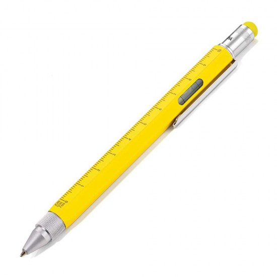 Troika PIP20 στυλό πολυεργαλείο, κίτρινο