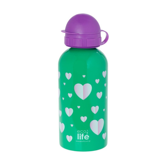 Ecolife 33-BO-2011 παγούρι 500ml Hearts