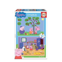 Educa 15920 σετ puzzles 2 x 48τμχ Peppa Pig