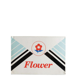 Flower Νο1 ταμπόν γραφείου μεγάλο 13,5x9 cm μαύρο