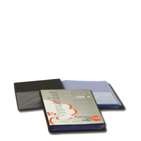 Τυποτράστ FP30012-01 θήκη επαγγελματικών καρτών 120θ μαύρο