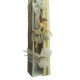Georgia candle creations κ52 λαμπάδα μπαλαρίνα με κορδέλα λάδι