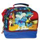 Gim 344-22220 τσαντάκι φαγητού οβάλ Smurfs with me