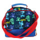 Gim 344-22220 τσαντάκι φαγητού οβάλ Smurfs with me