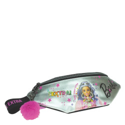Gim 349-73240 τσαντάκι μέσης Barbie silver metallics