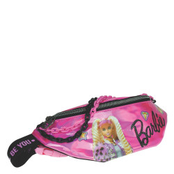 Gim 349-74240 τσαντάκι μέσης Barbie pink metallics