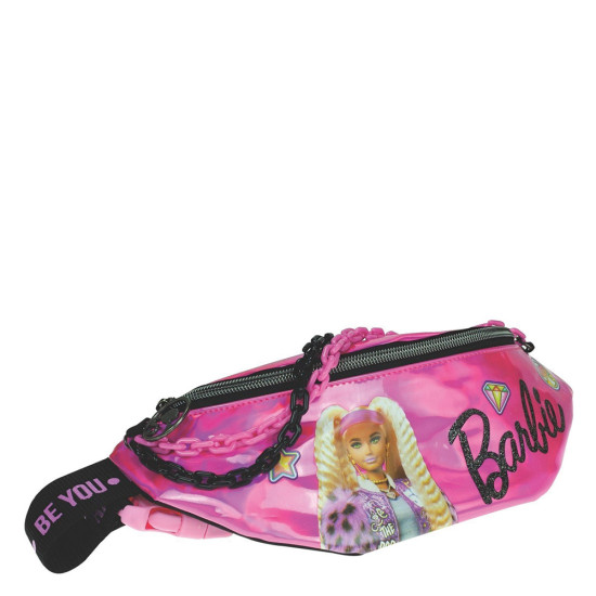 Gim 349-74240 τσαντάκι μέσης Barbie pink metallics