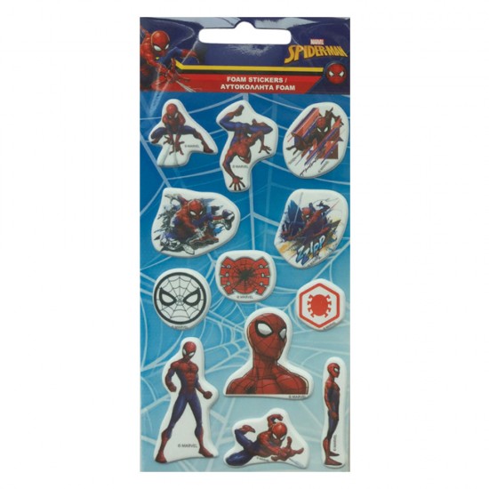 Gim 777-51938 αυτοκόλλητα foam Spiderman