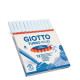 Giotto 456005 turbo maxi μαρκαδόροι μονόχρωμοι πορτοκαλί 12τμχ