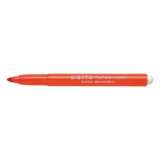 Giotto 456005 turbo maxi μαρκαδόροι μονόχρωμοι πορτοκαλί 12τμχ