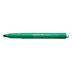 Giotto 456020 turbo maxi μαρκαδόροι μονόχρωμοι πράσινο 12τμχ