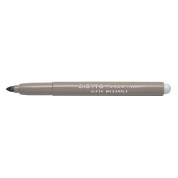 Giotto 456025 turbo maxi μαρκαδόροι μονόχρωμοι γκρι 12τμχ