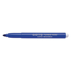 Giotto 456032 turbo maxi μαρκαδόροι μονόχρωμοι μπλε 12 τμχ