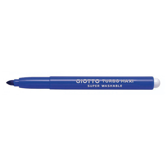 Giotto 456032 turbo maxi μαρκαδόροι μονόχρωμοι μπλε 12 τμχ